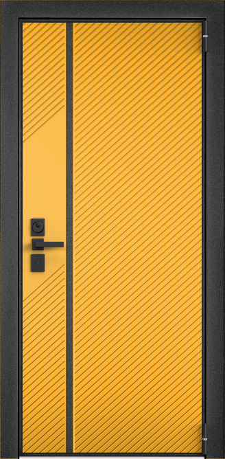 ULTIMATUM NEXT, Панель MDF с лакокрасочным покрытием, Lines-R, ЛКП Цитрус в Брянске