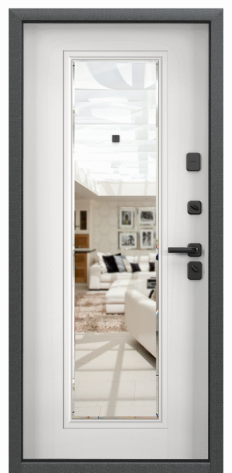 DELTA PRO PP, Панель MDF с ПВХ покрытием, СК6-СМ, ПВХ Бьянко в Брянске